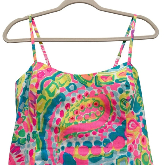 Lilly Pulitzer Shelli Dress in Come Out of Your Shell Pink Sz 10 Style# 25133 - Picture 6 of 14